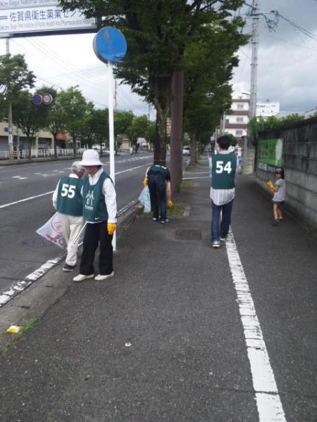 ７/２８（日）日曜そうじ＠佐賀市夢咲公園周辺画像