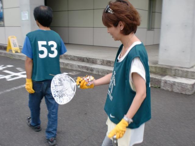 ８/７（水）朝そうじ＠佐賀城本丸周辺画像