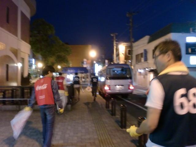 ８/１４（水）夜そうじ＠佐賀市愛敬町画像