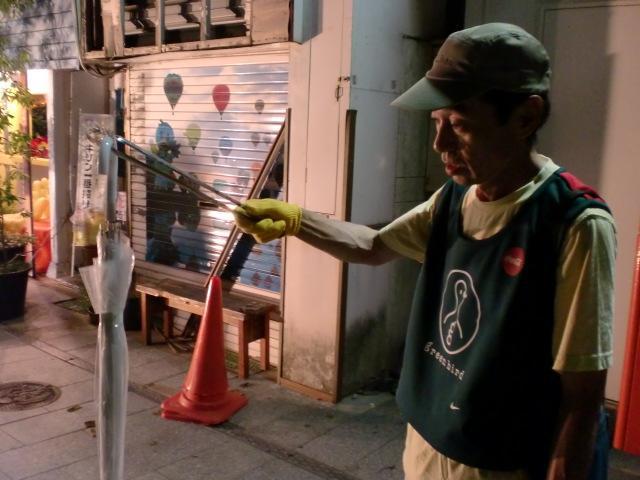 ８/１４（水）夜そうじ＠佐賀市愛敬町画像