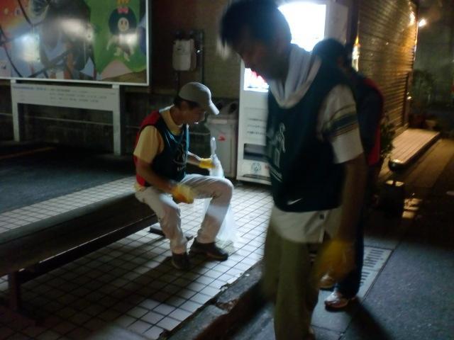 ８/１４（水）夜そうじ＠佐賀市愛敬町画像