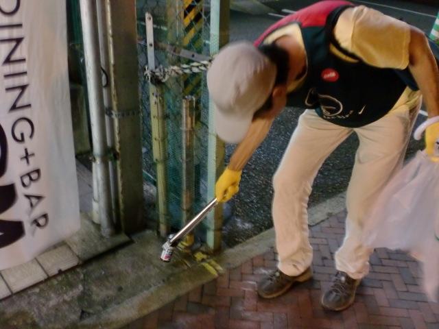 ８/１４（水）夜そうじ＠佐賀市愛敬町画像