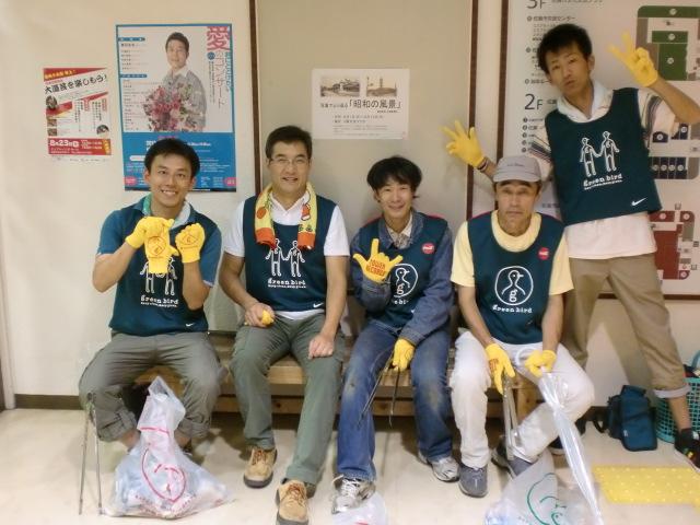 ８/１４（水）夜そうじ＠佐賀市愛敬町画像