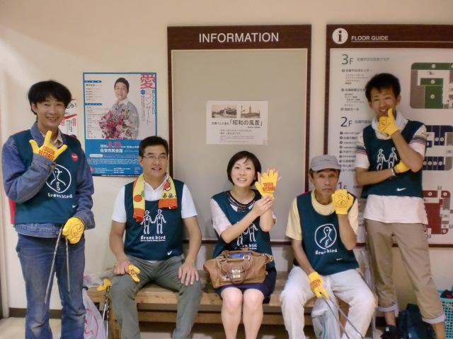 ８/１４（水）夜そうじ＠佐賀市愛敬町画像