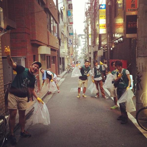 8月25日二丁目お掃除画像