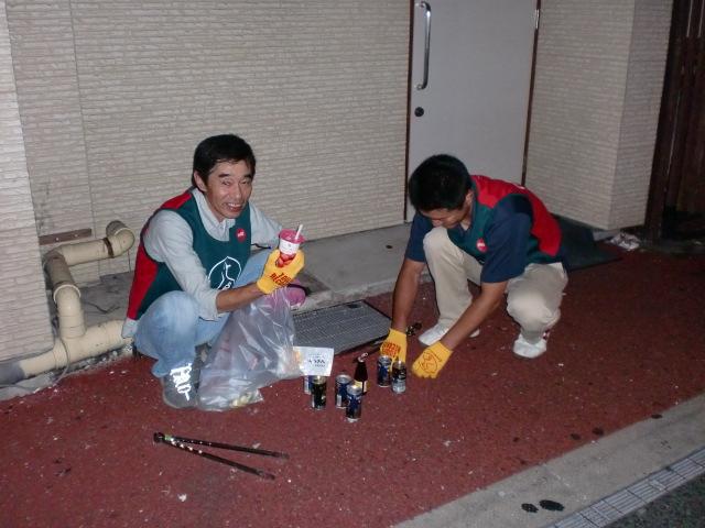 ９/１１（水）夜そうじ＠佐賀市愛敬周辺画像