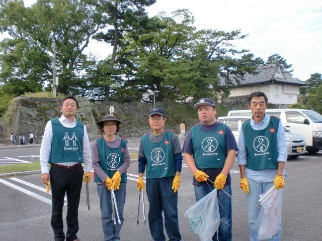 １０/２（水）朝そうじ＠佐賀城本丸周辺画像