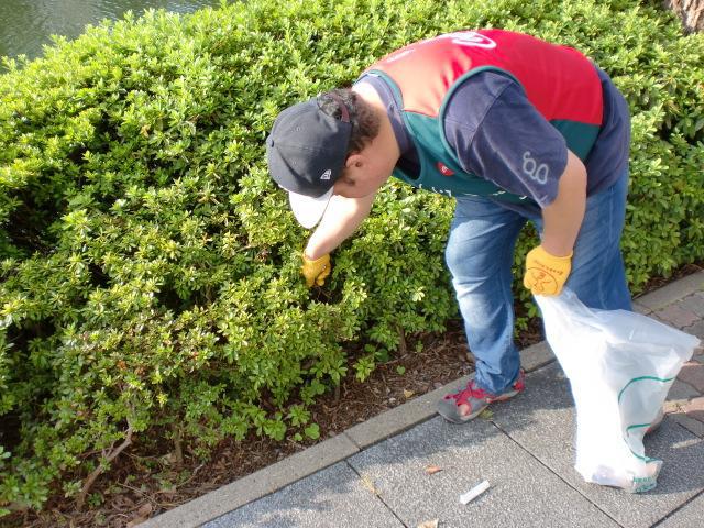 １０/２（水）朝そうじ＠佐賀城本丸周辺画像