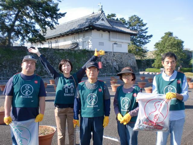 １０/２（水）朝そうじ＠佐賀城本丸周辺画像