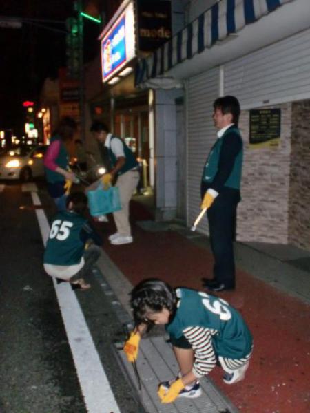 １０/９（水）夜そうじ＠佐賀市愛敬周辺画像