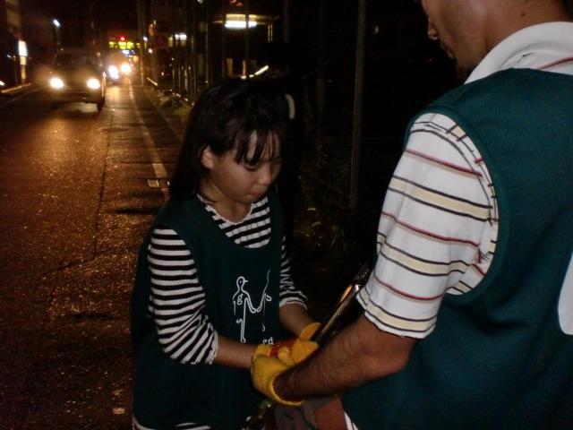 １０/９（水）夜そうじ＠佐賀市愛敬周辺画像