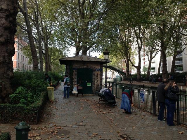 恐らく初！？サンマルタン運河お掃除画像