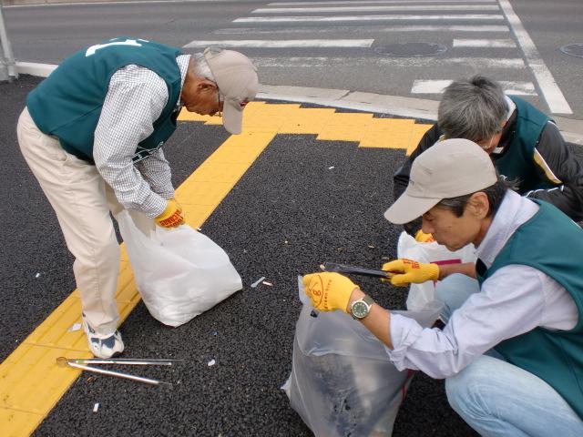 １０/２０（日）日曜そうじ＠夢咲公園画像
