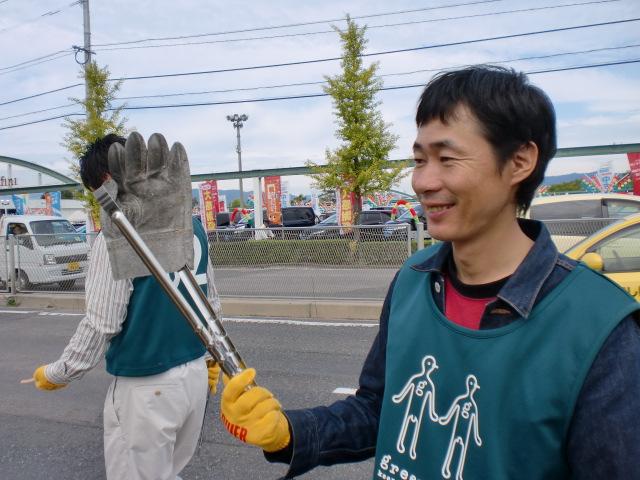 １０/２０（日）日曜そうじ＠夢咲公園画像