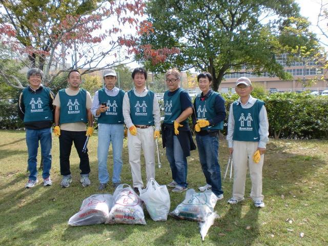１０/２０（日）日曜そうじ＠夢咲公園画像