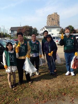 １１/２４（日）日曜そうじ＠佐賀市夢咲公園周辺画像