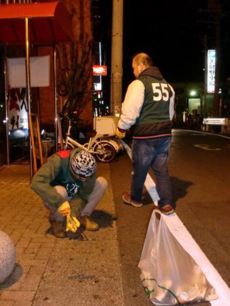 １/１５（水）夜そうじ＠愛敬周辺画像