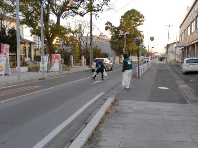 ２/５（水）朝そうじ＠佐賀城本丸周辺画像