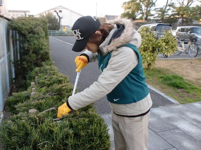 ２/５（水）朝そうじ＠佐賀城本丸周辺画像