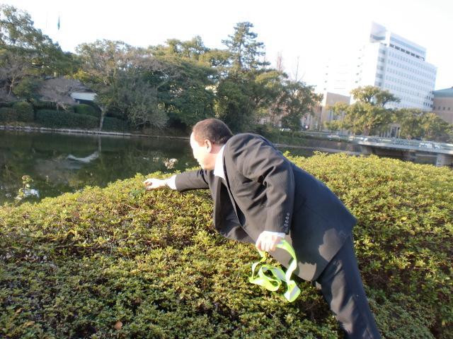 ２/５（水）朝そうじ＠佐賀城本丸周辺画像