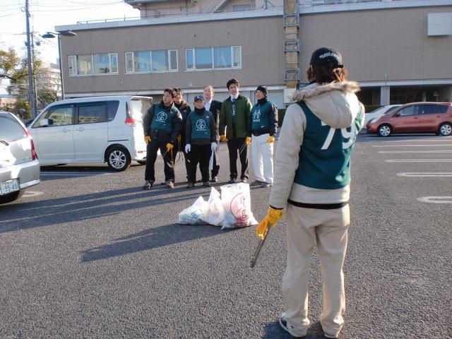 ２/５（水）朝そうじ＠佐賀城本丸周辺画像