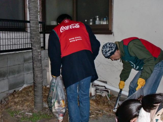 ２/１２（水）夜そうじ＠佐賀市愛敬町周辺画像