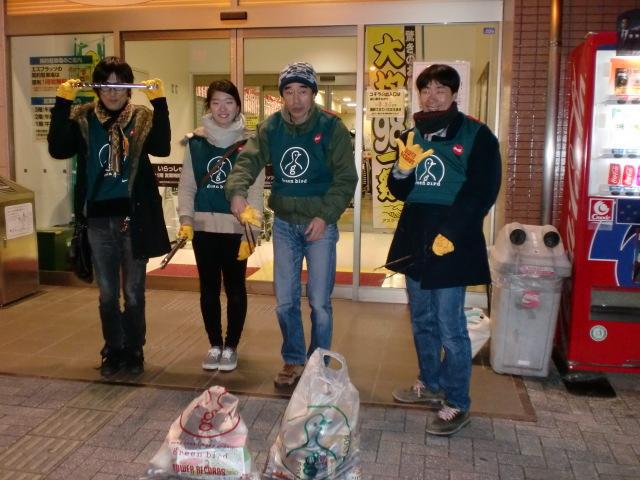 ２/１２（水）夜そうじ＠佐賀市愛敬町周辺画像