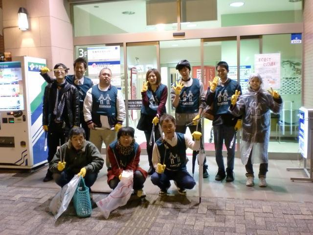 ３/１２（水）夜そうじ＠佐賀市愛敬周辺画像