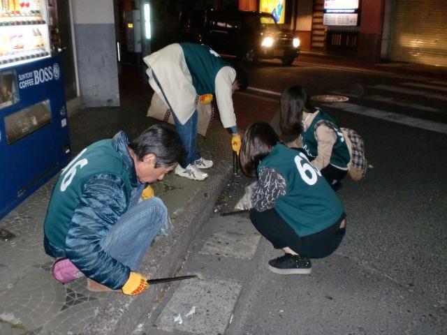 ４/９（水）夜そうじ＠佐賀市愛敬周辺画像