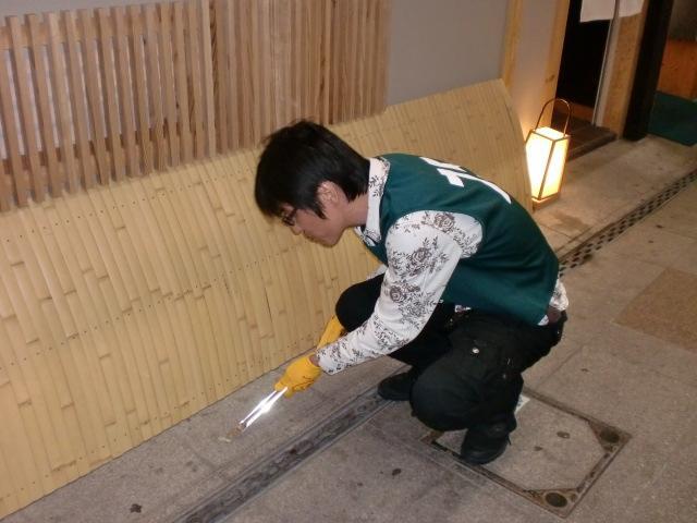 ４/９（水）夜そうじ＠佐賀市愛敬周辺画像