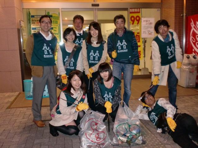 ４/９（水）夜そうじ＠佐賀市愛敬周辺画像