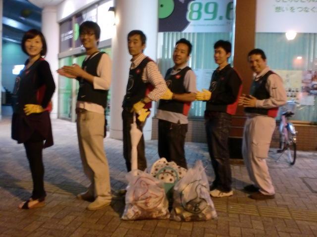 ５/２１（水）夜そうじ＠佐賀市愛敬周辺画像