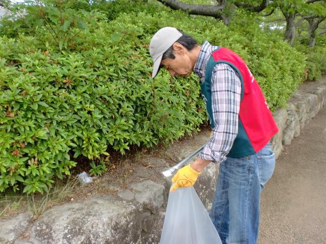 ６/４（水）朝そうじ＠佐賀城本丸歴史館周辺画像