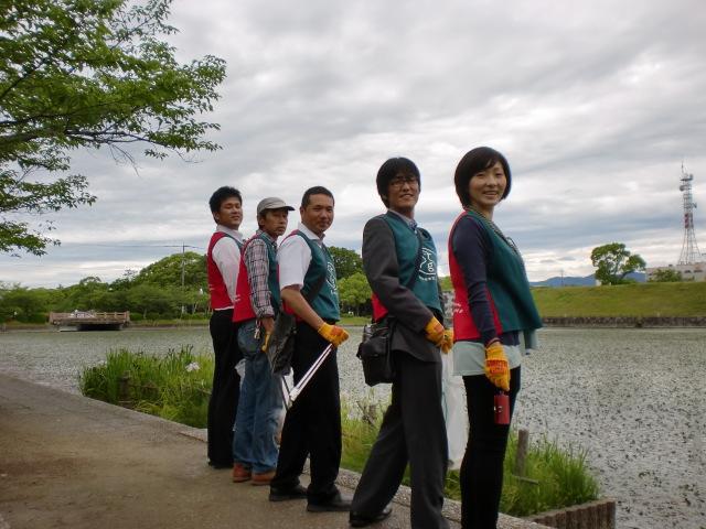 ６/４（水）朝そうじ＠佐賀城本丸歴史館周辺画像