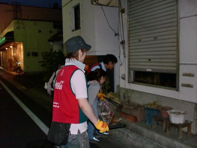 ６/１１（水）夜そうじ＠佐賀市愛敬町周辺画像
