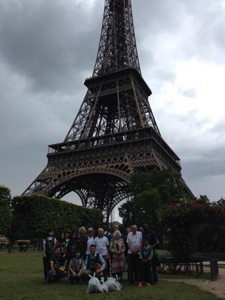 岡山チームリーダーを迎えて画像