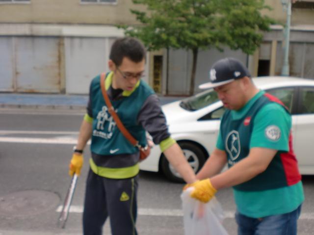 ７/２（水）朝そうじ＠佐賀城本丸画像