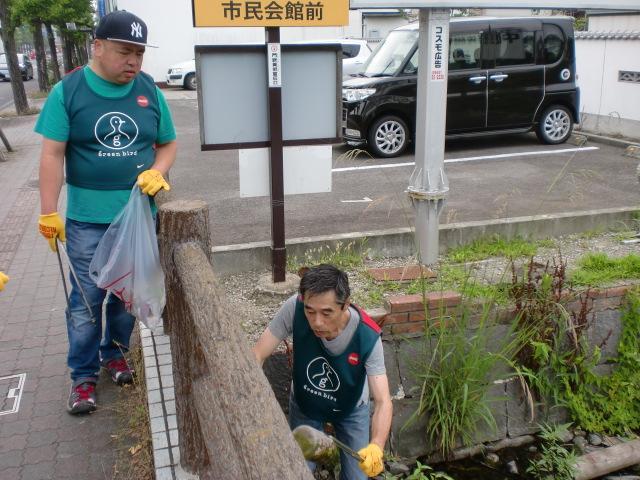 ７/２（水）朝そうじ＠佐賀城本丸画像