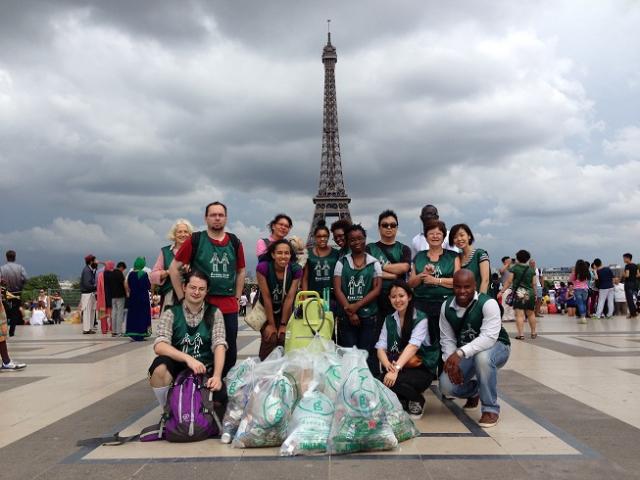 ワンコとお掃除画像