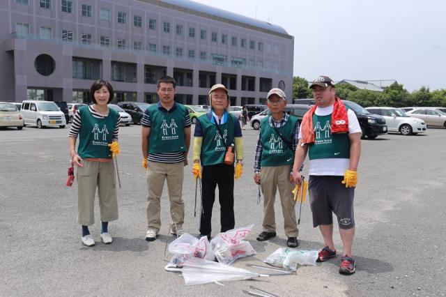 ７/２７（日）日曜そうじ＠佐賀市どん３の森画像