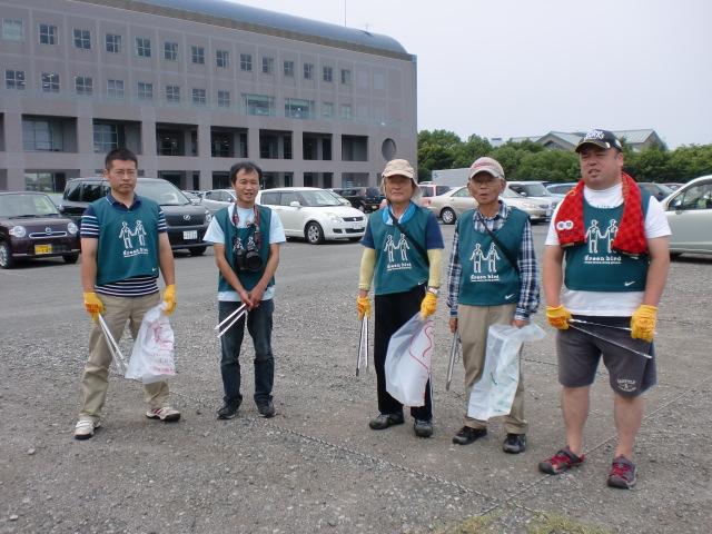 ７/２７（日）日曜そうじ＠佐賀市どん３の森画像