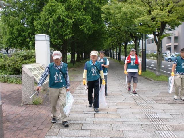 ７/２７（日）日曜そうじ＠佐賀市どん３の森画像