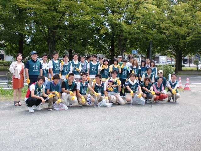 ８/３１（日）日曜そうじ＠どん３の森周辺画像