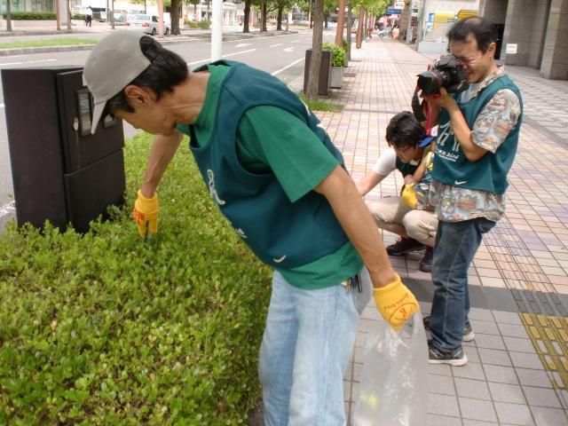 ８/３１（日）日曜そうじ＠どん３の森周辺画像