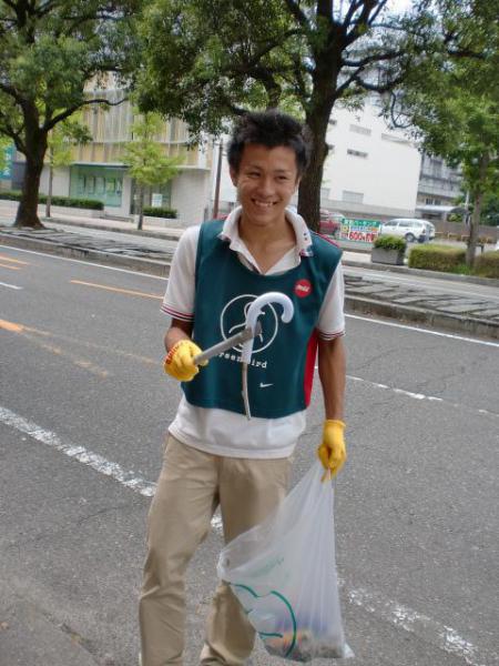 ８/３１（日）日曜そうじ＠どん３の森周辺画像