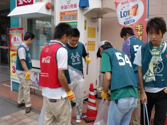 ８/３１（日）日曜そうじ＠どん３の森周辺画像