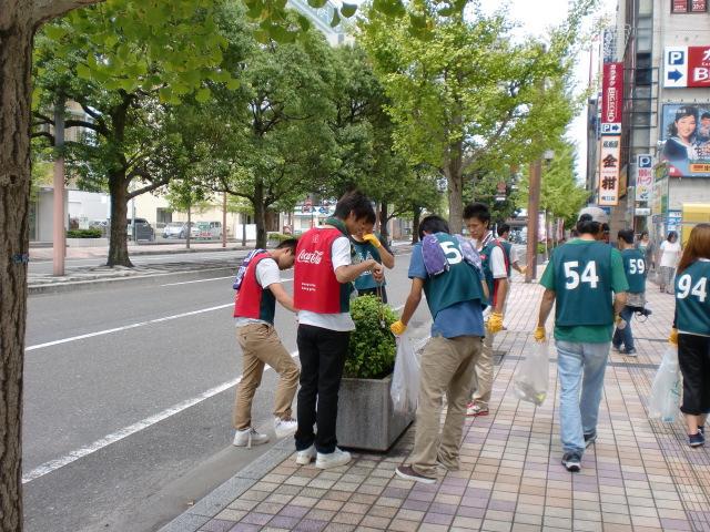 ８/３１（日）日曜そうじ＠どん３の森周辺画像