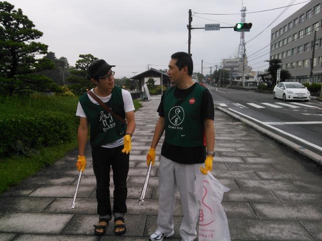 ９/３（水）朝そうじ＠佐賀城本丸歴史館画像