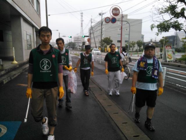 ９/３（水）朝そうじ＠佐賀城本丸歴史館画像