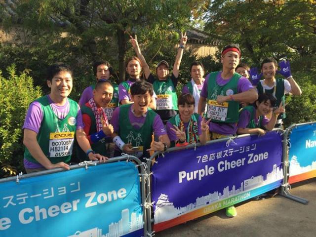 【大阪マラソン】番外編！チャリティーランナー大活躍！！画像